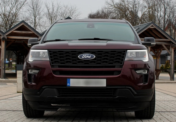 Ford Explorer cena 129000 przebieg: 80000, rok produkcji 2018 z Lublin małe 466